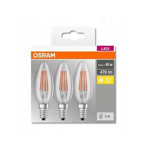 SADA 3x LED Žiarovka VINTAGE B40 E14/4W/230V 2700K - Osram 4058075819313 vyobraziť