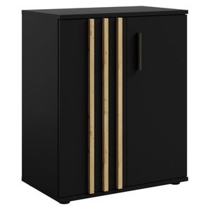 Skriňa TOLIS 2D, čierna vyobraziť