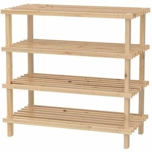 Kesper 69724 Botník so 4 policami, svetlá, 54 x 52 x 26 cm vyobraziť