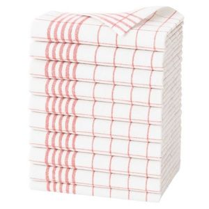 ARÔME HOME Kuchynská utierka červená, 50 x 70 cm, súprava 10 ks vyobraziť