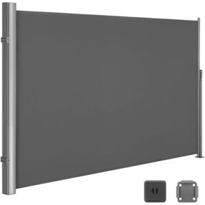 Bočná markíza Orrine 160x400 cm tmavo šedá vyobraziť