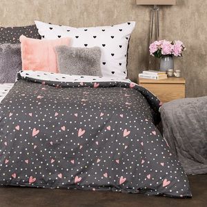 4Home Bavlnené obliečky Srdiečka, 160 x 200 cm, 70 x 80 cm vyobraziť