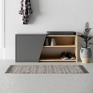 Botník Houseland FIONA dub safírový/antracit vyobraziť