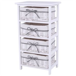 Tempo Kondela Komoda Ruby biela, 73 cm vyobraziť