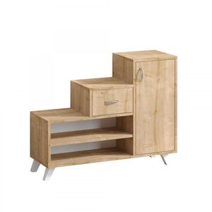 Botník Retro 90x77 cm dub zafírový vyobraziť