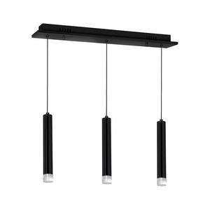 LED Luster na lanku CARBON 3xLED/15W/230V ML183 vyobraziť