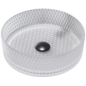 MEXEN - Aura sklenené umývadlo na dosku 39x39, matné sklo 24013930 vyobraziť