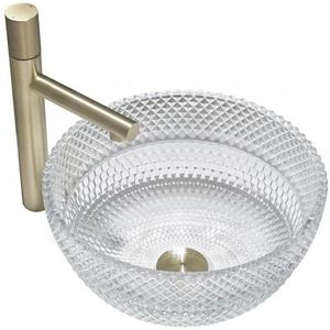 MEXEN - Dora sklenené umývadlo na dosku 34 x 34, transparent 24113400 vyobraziť