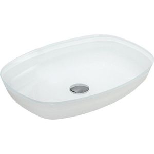 MEXEN - Araks sklenené umývadlo 54x39, biela 24155430 vyobraziť