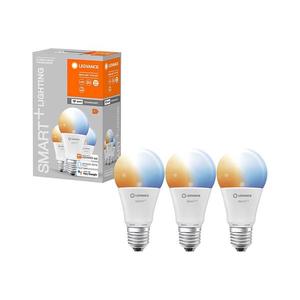 SADA 3x LED Stmievateľná žiarovka SMART+ E27/9W/230V 2700K-6500K - Ledvance 4058075485730 vyobraziť