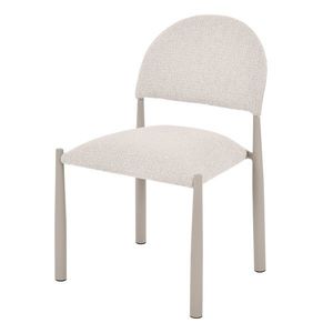 Čalouněná jídelní židle Maze béžovošedá vyobraziť