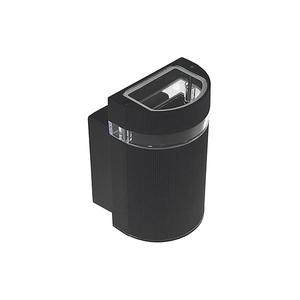 Vonkajšie nástenné svietidlo KORTEK 1xGU10/30W/230V IP54 čierna SKU012805 vyobraziť