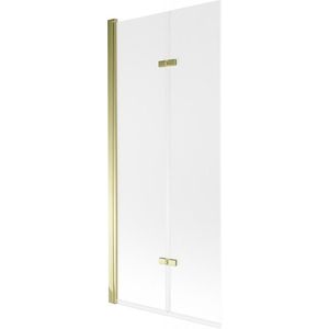 MEXEN - Castor vaňová zástena 2-krídlo 80x150, dekor, zlato 892-080-002-50-30 vyobraziť