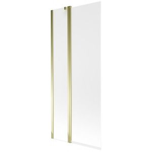 MEXEN - Flip vaňová zástena 1-krídlo 80x150, dekor, zlato 894-080-101-50-30 vyobraziť