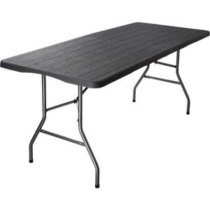 Cateringový stůl WOODLAND 180 cm antracitový vyobraziť