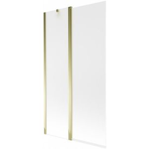 MEXEN - Flip vaňová zástena 1-krídlo 100x150, dekor, zlato 894-100-101-50-30 vyobraziť