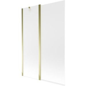 MEXEN - Flip vaňová zástena 1-krídlo 120x150, dekor, zlato 894-120-101-50-30 vyobraziť