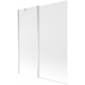 MEXEN - Flip vaňová zástena 1-krídlo 140x150, dekor, chróm 894-140-101-01-30 vyobraziť