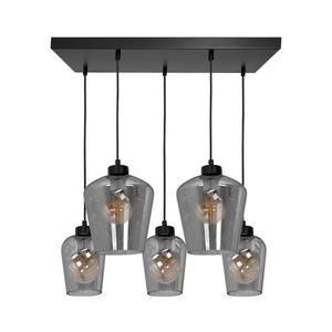 Luster na lanku SANTIAGO 5xE27/60W/230V čierna MLP6616 vyobraziť