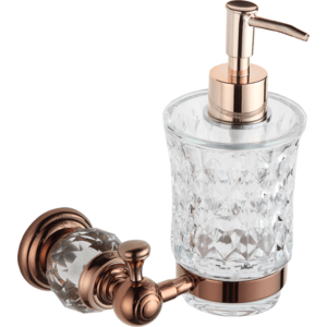 Dávkovač mydla MEXEN ESTELA zlato-ružový vyobraziť
