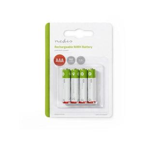 BANM9HR034B - 4 ks Nabíjacia batéria AAA Ni-MH/1.2V/950mAh BANM9HR034B vyobraziť