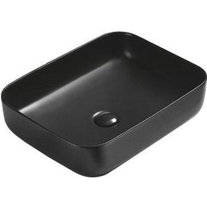 MEXEN - Carla umývadlo na dosku 50x39, čierna mat 21555085 vyobraziť