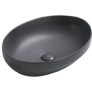 MEXEN - Cornelia umývadlo na dosku 50x36, tmavo šedá mat 21885071 vyobraziť