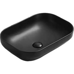 MEXEN - Daria umývadlo na dosku 50x35, čierna mat 21935085 vyobraziť
