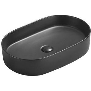 MEXEN - Celia umývadlo na dosku 60x38, čierna mat 22206085 vyobraziť