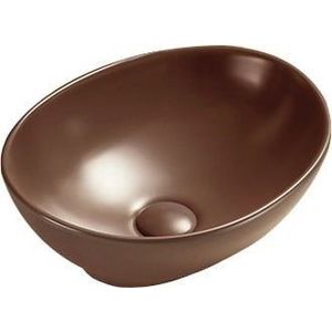 MEXEN - Elza umývadlo na dosku 40 x 33, hnedá mat 21014068 vyobraziť