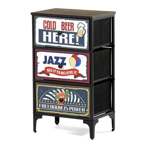 Komoda Vintage, 45 x 30 x 77 cm vyobraziť