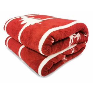 Deka s vianočným motívom CLASSY I 150x200 cm červená vyobraziť