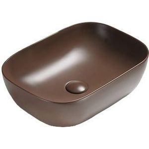 MEXEN - Rita umývadlo na dosku 45 x 32, hnedá mat 21084568 vyobraziť