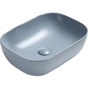 MEXEN - Rita umývadlo na dosku 45 x 32, šedomodrá mat 21084569 vyobraziť