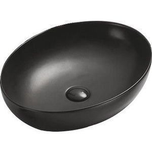 MEXEN - Jowita umývadlo na dosku 52 x 39, čierna mat 21355285 vyobraziť