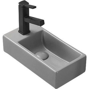 MEXEN - Inez umývadlo na dosku pravej 40 x 20, šedá mat - 21484061P 21484061R vyobraziť