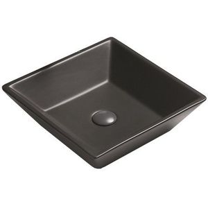 MEXEN - Pola umývadlo na dosku 41 x 41, čierna mat 22224185 vyobraziť