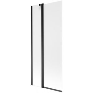 MEXEN - Flip vaňová zástena 1-krídlo 80 x 150, dekor, čierna 894-080-101-70-30 vyobraziť