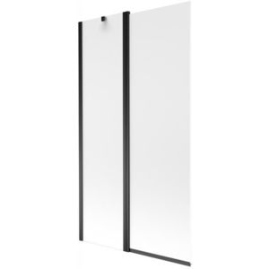 MEXEN - Flip vaňová zástena 1-krídlo 100 x 150, dekor, čierna 894-100-101-70-30 vyobraziť