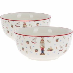 Súprava 2 porcelánových misiek Luskáčik 500 ml vyobraziť