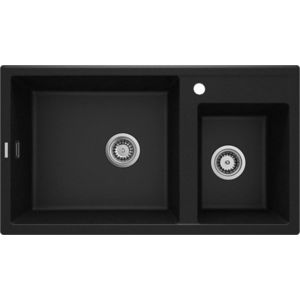 DEANTE DEANTE - Eridan grafit metalic - Granitový drez, 2 - bowl ZQE_G20B vyobraziť