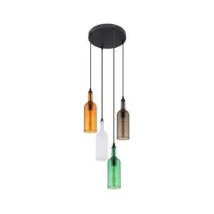 Globo 28048-4H - Luster na lanku LEVITO 4xE27/8W/230V 28048-4H vyobraziť