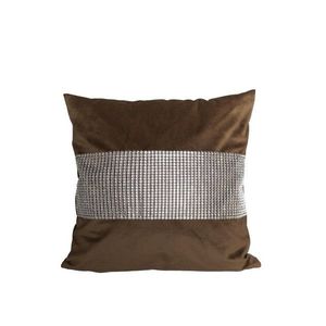 Dekoratívna obliečka na vankúš Zirk 40x40cm hnedý vyobraziť