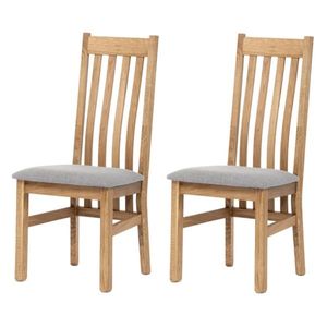 Sada jedálenských stoličiek C-2100 SIL2, dub, 2 ks vyobraziť