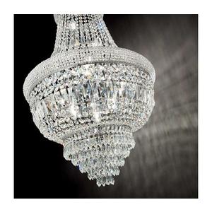 Ideal Lux - Krištáľový luster na reťazi DUBAI 10xE14/28W/230V pr. 52 cm chróm 215969 vyobraziť
