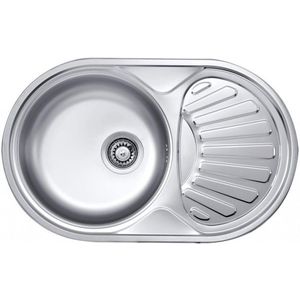 DEANTE DEANTE - Twist nerez dekor - Nerezový drez, 1 - bowl s odkvapkávačom ZEU_311B vyobraziť