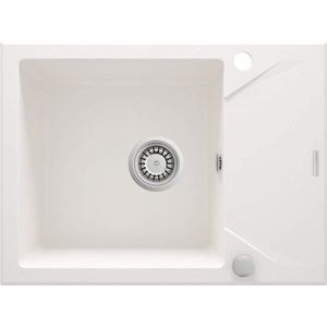 DEANTE DEANTE - Evora alabaster - Granitový drez s odkvapkávačom ZQJ_A11A vyobraziť