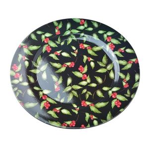 Dekorativní podtalíř BLANCHE FESTIVE VIII 33 cm černý s vánočním motivem vyobraziť