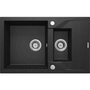 DEANTE DEANTE - Andante grafit - Granitový drez, 1.5 - bowl s odkvapkávačom ZQN_2513 vyobraziť