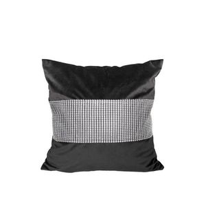Dekorativní povlak na polštář ZIRK 40x40 cm černý vyobraziť